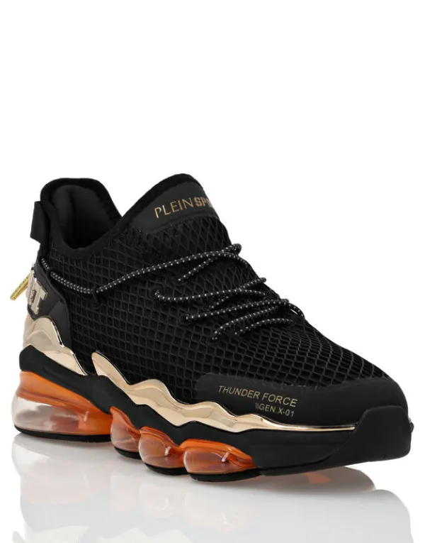 Philipp Plein Thunder Force Genx 01: Runner Edition black/orangefluo Hot