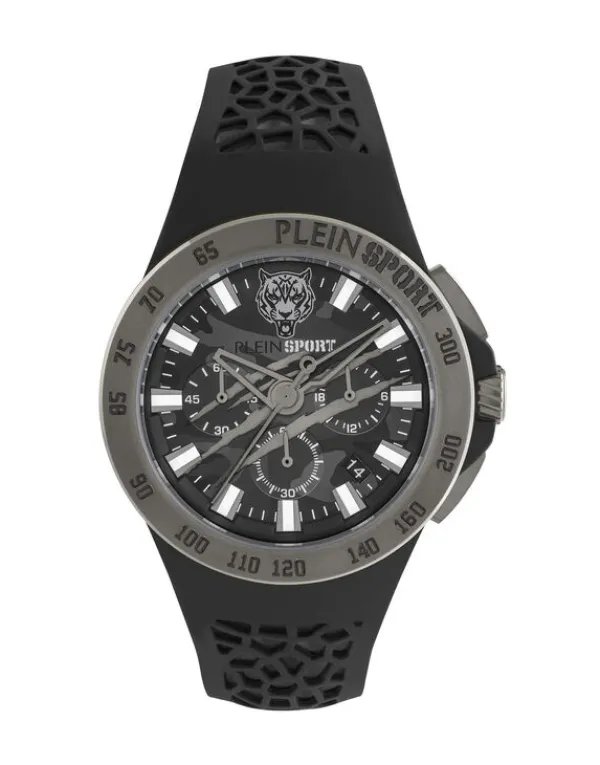 Philipp Plein THUNDERSTORM CHRONO Watch black/greysteal Clearance