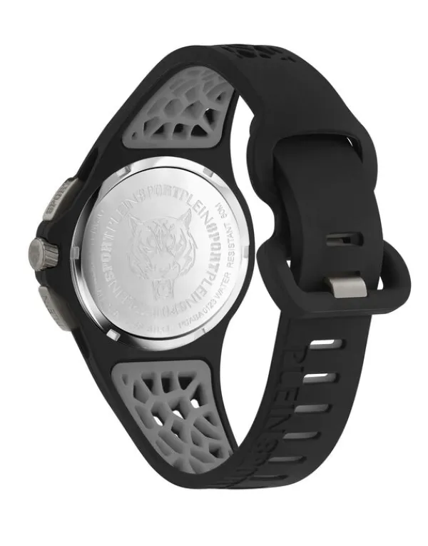 Philipp Plein THUNDERSTORM CHRONO Watch black/greysteal Clearance