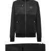 Philipp Plein Tracksuit: Zip-up Jacket + jogging pants Tiger black Fashion