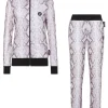 Philipp Plein Triacetate Jogging Tracksuit: Top/Trousers Pitone grey Online
