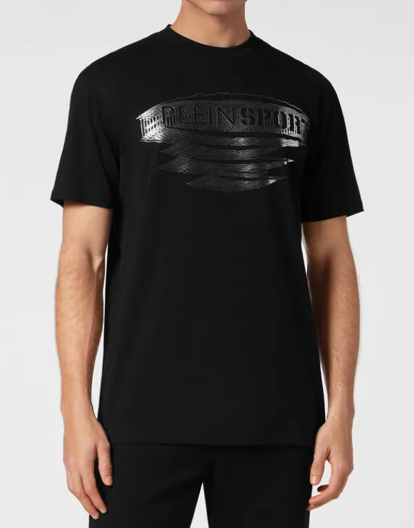 Philipp Plein T-shirt Round Neck black/silver New