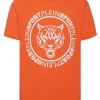 Philipp Plein T-shirt Round Neck Carbon Tiger orange Sale