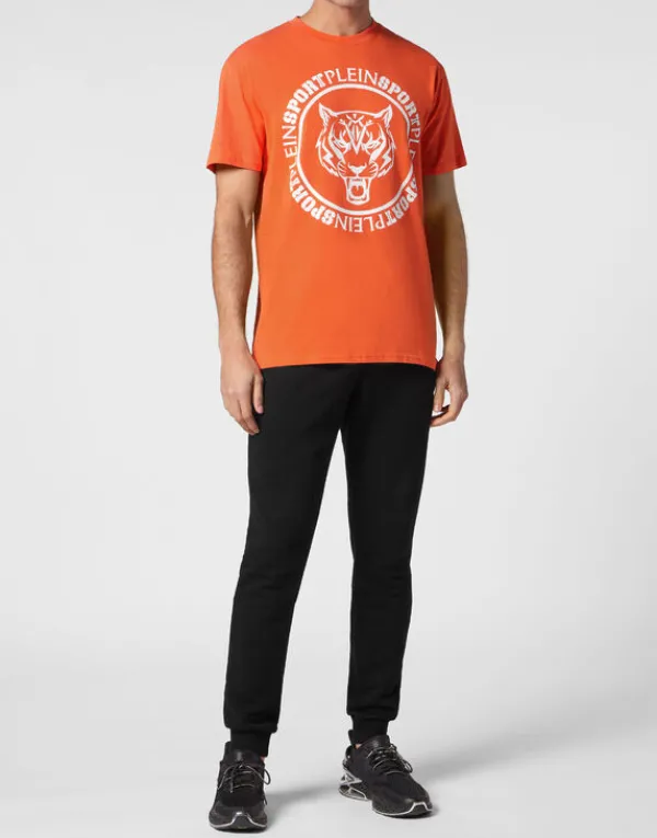 tshirt_round_neck_carbon__3-2.webp Philipp Plein T-shirt Round Neck Carbon Tiger orange Sale