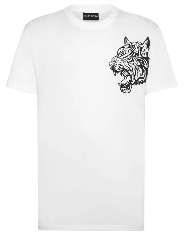 Philipp Plein T-shirt Round Neck SS white Best
