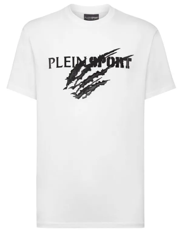 Philipp Plein T-shirt Round Neck SS Scratch Outlet