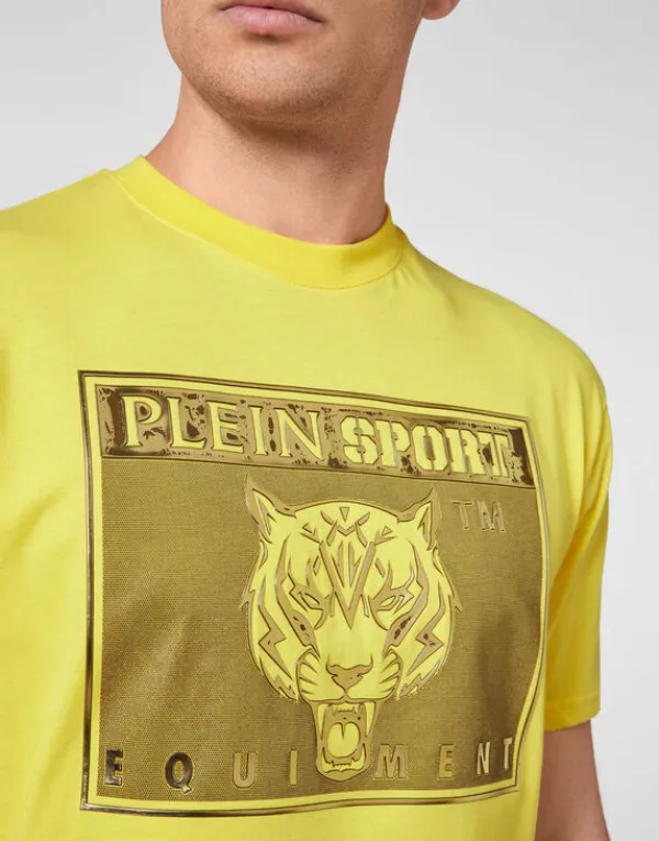 tshirt_round_neck_ss_stat_4-1.webp Philipp Plein T-shirt Round Neck SS Statement yellow Fashion