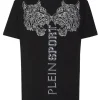 Philipp Plein T-shirt Round Neck SS Tiger black Hot