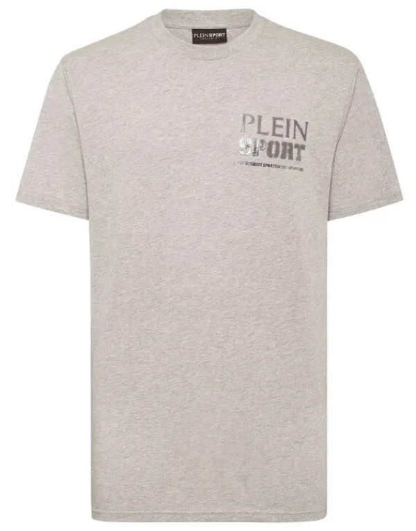 Philipp Plein T-shirt Round Neck SS Tiger grey Hot
