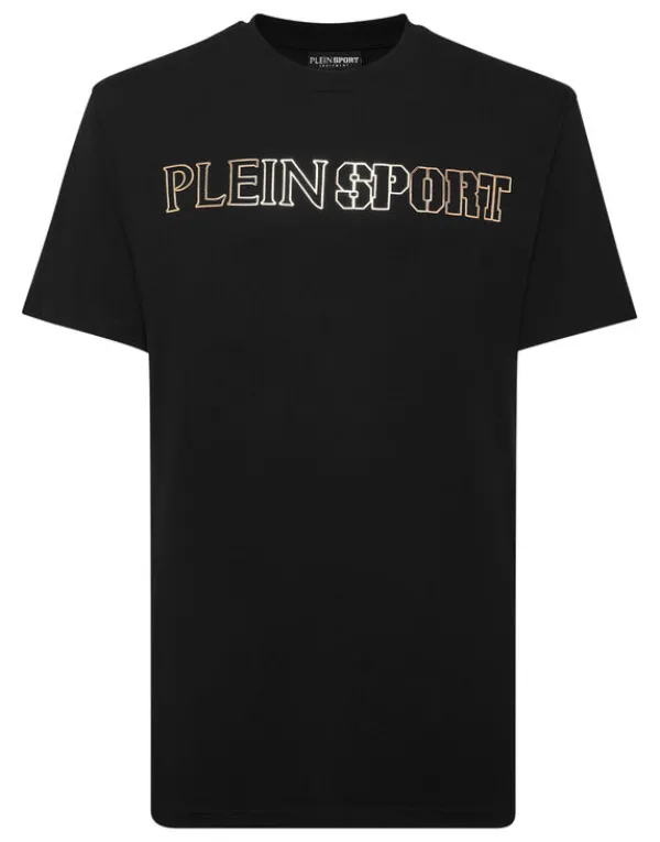 Philipp Plein T-shirt Round Neck SS Tiger black Sale