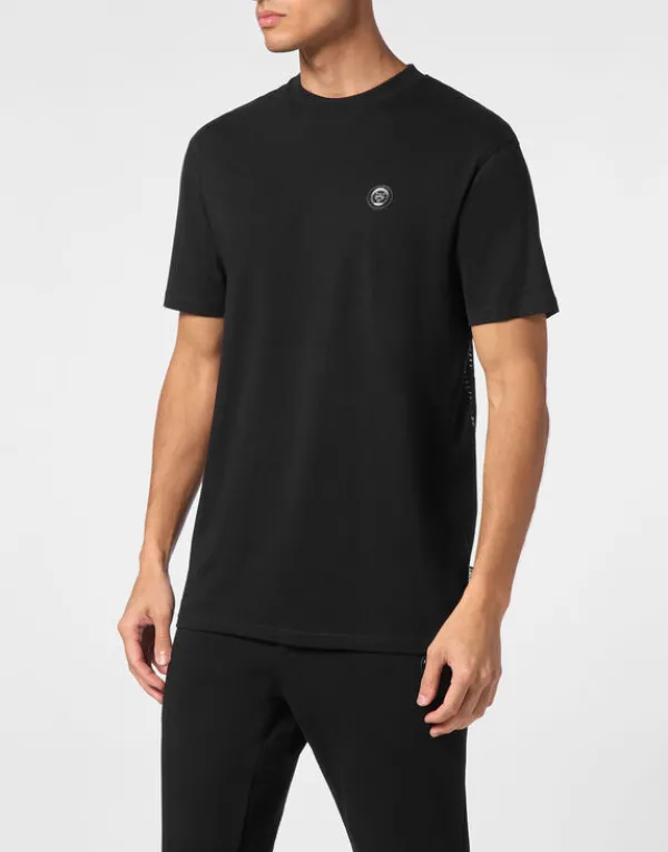 Philipp Plein T-shirt Round Neck SS Tiger black Hot