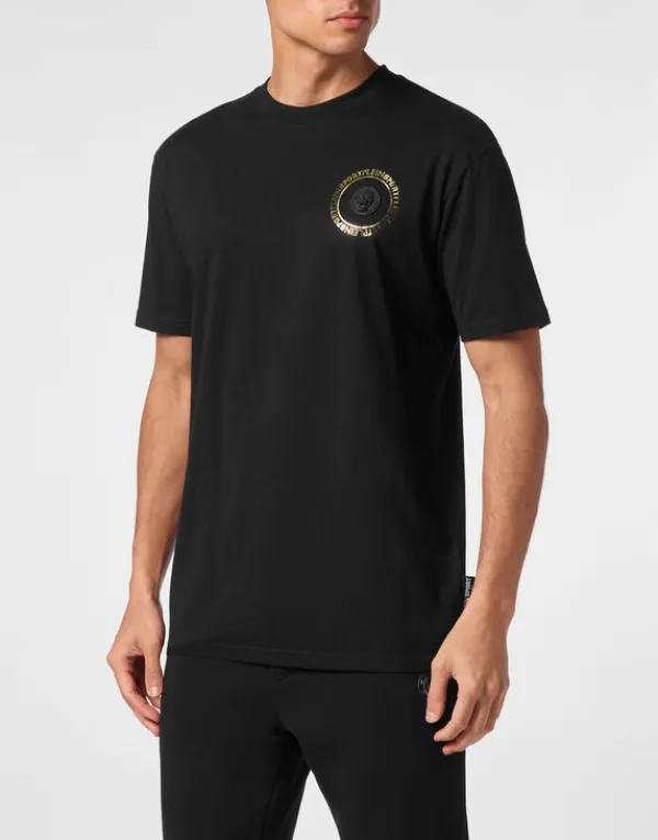 Philipp Plein T-shirt Round Neck SS Tiger black Fashion