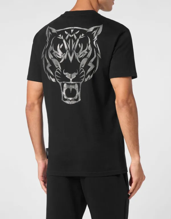 tshirt_round_neck_ss_tige_2-24.webp Philipp Plein T-shirt Round Neck SS Tiger black/silver Discount