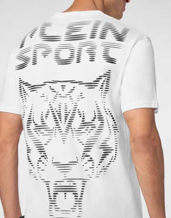 tshirt_round_neck_ss_tige_4-7.webp Philipp Plein T-shirt Round Neck SS Tiger white New