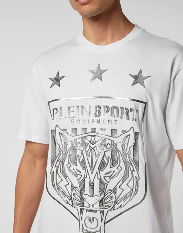tshirt_round_neck_ss_tige_4-9.webp Philipp Plein T-shirt Round Neck SS Tiger Crest Edition white/silver Clearance