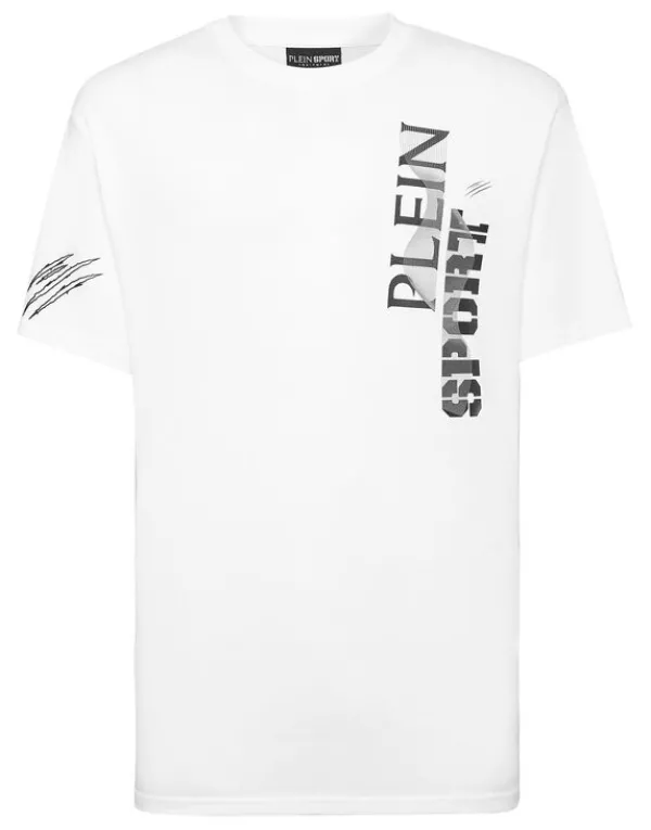 Philipp Plein T-shirt Round Neck SS Wave white Fashion