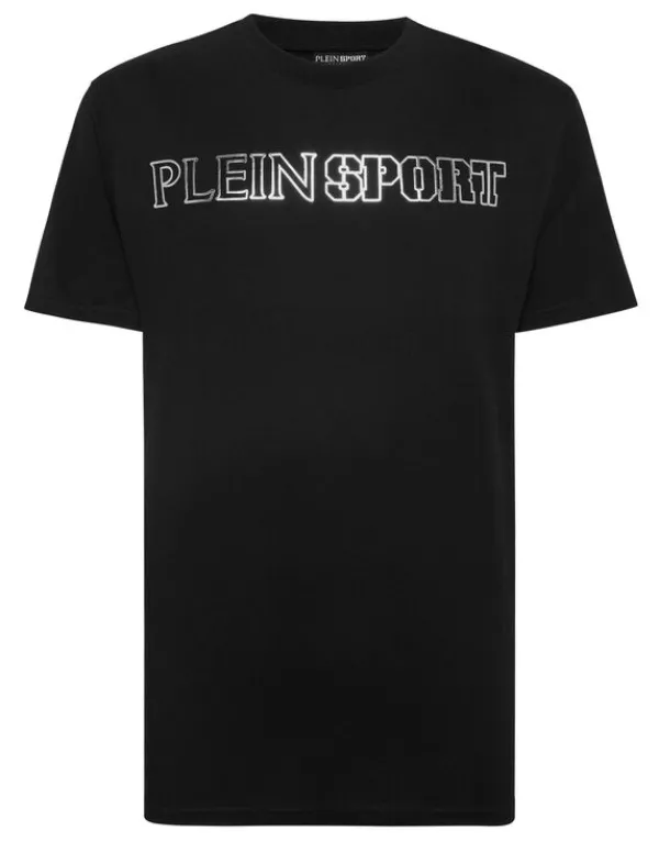 Philipp Plein T-shirt Round Neck Tiger black/silver Online