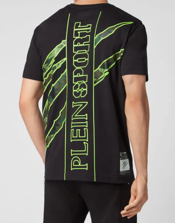 tshirt_round_neck_tiger_2.webp Philipp Plein T-shirt Round Neck Tiger black Online