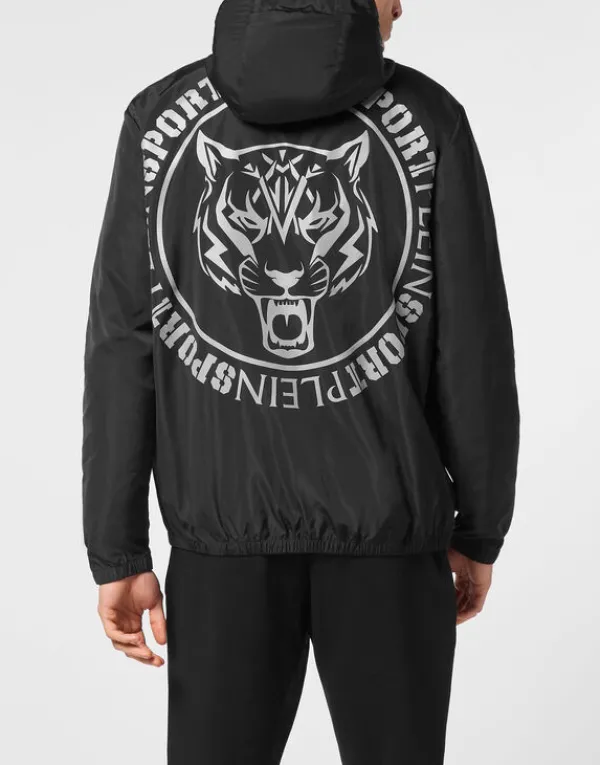 windbreaker_carbon_tiger_2.webp Philipp Plein WIndbreaker Carbon Tiger black Sale