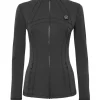Philipp Plein Zipped Jogging Top black Sale